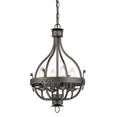 Подвесной светильник Elstead Lighting Windsor graphite WINDSOR4-GR цена и информация | Люстры | kaup24.ee