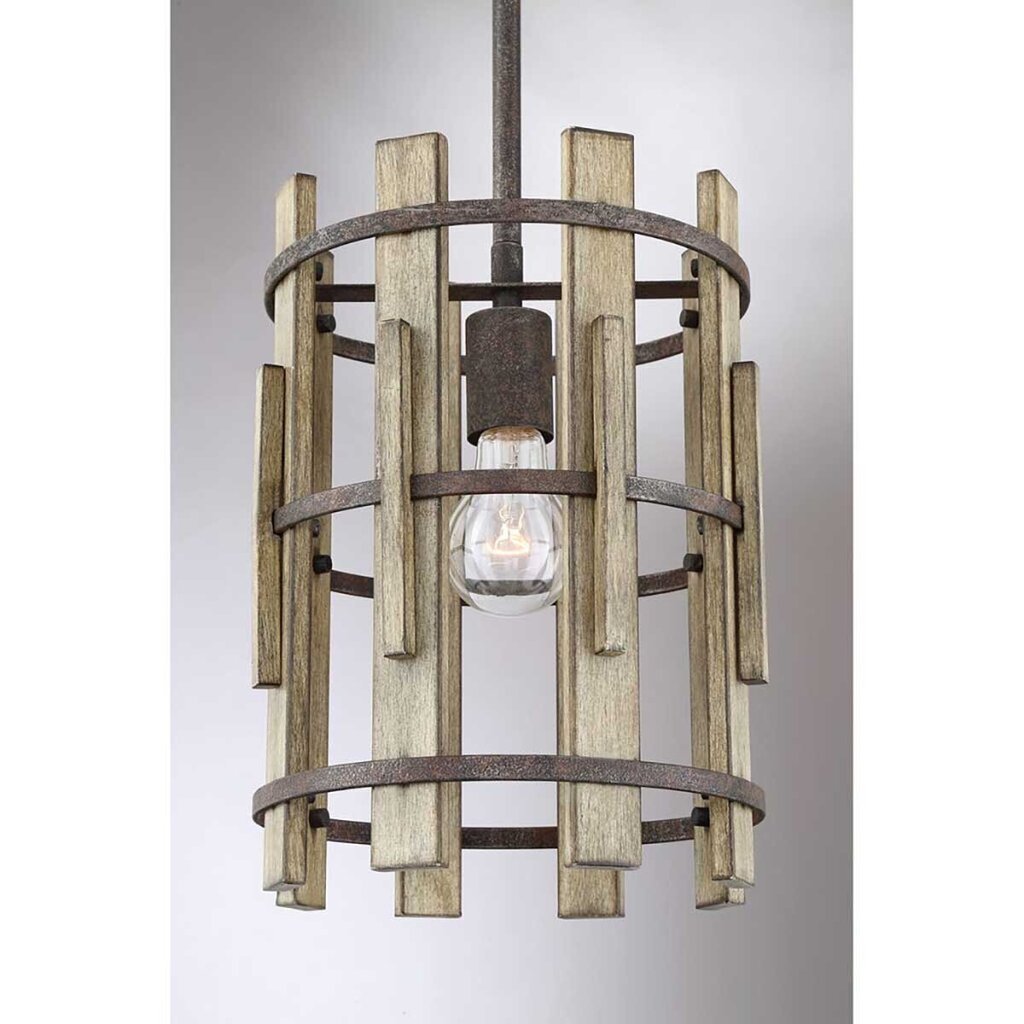 Rippvalgusti Elstead Lighting Wood hollow QZ-WOOD-HOLLOW-MP цена и информация | Rippvalgustid | kaup24.ee