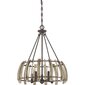 Rippvalgusti Elstead Lighting Wood hollow QZ-WOOD-HOLLOW-5P hind ja info | Rippvalgustid | kaup24.ee