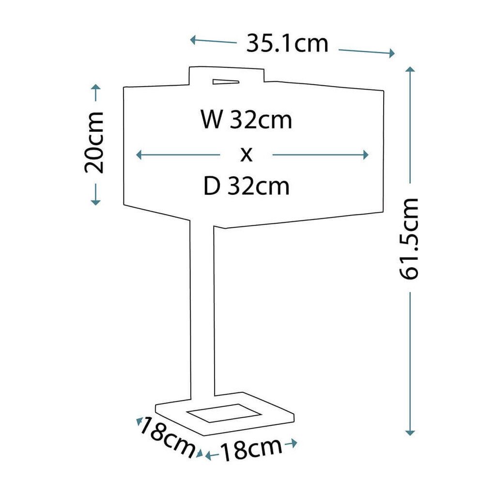 Lauavalgusti Elstead Lighting Plein PLEIN-TL цена и информация | Laualambid | kaup24.ee