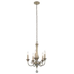 Rippvalgusti Elstead Lighting Rosalie KL-ROSALIE-5A цена и информация | Люстры | kaup24.ee