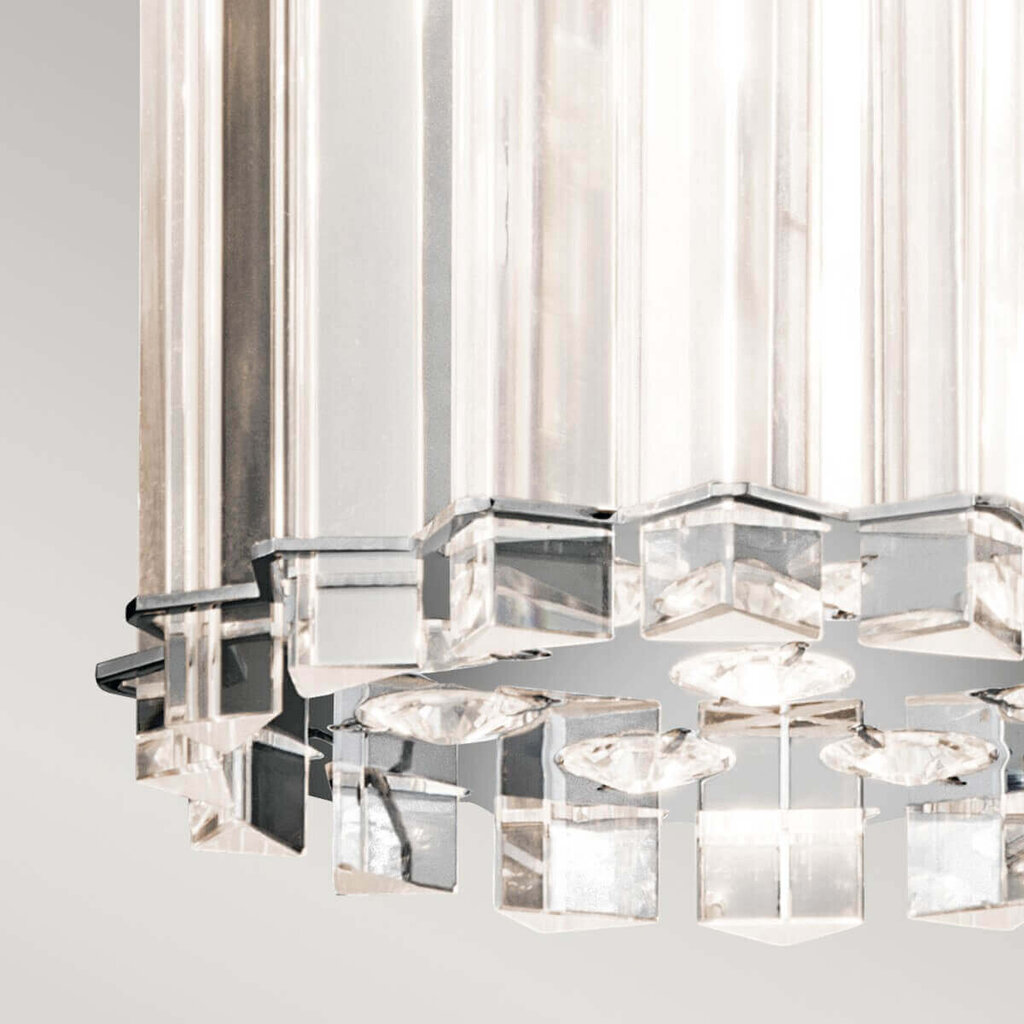 Vannitoa rippvalgusti Elstead Lighting Crystal KL-CRYSTAL-SKYE-MP hind ja info | Rippvalgustid | kaup24.ee