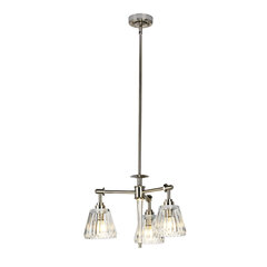 Rippvalgusti Elstead Lighting Agatha BATH-AGATHA3P-BN hind ja info | Rippvalgustid | kaup24.ee