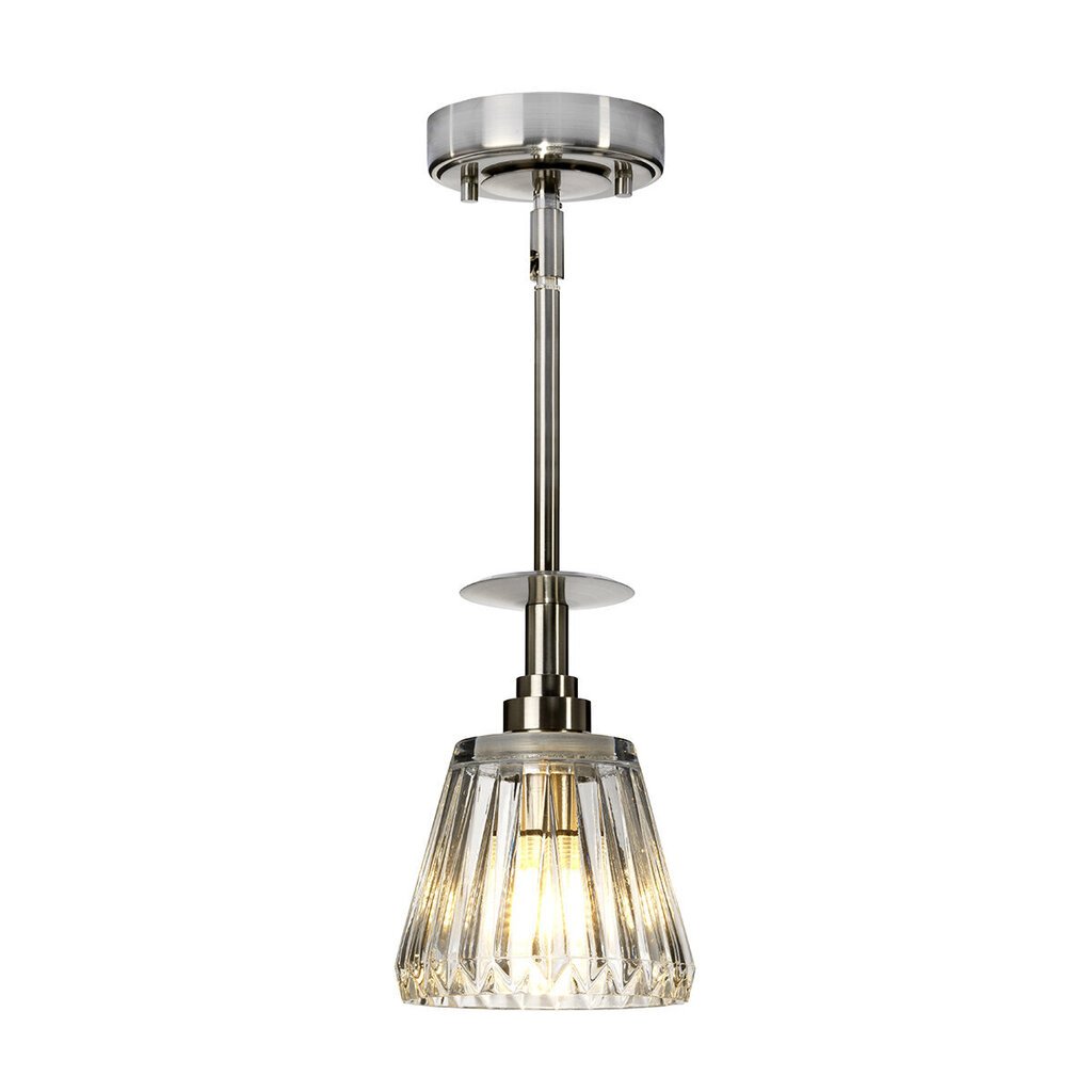 Rippvalgusti Elstead Lighting Agatha BATH-AGATHA1P-BN цена и информация | Rippvalgustid | kaup24.ee