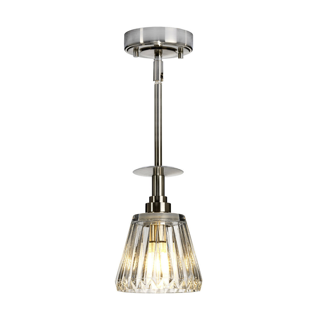 Rippvalgusti Elstead Lighting Agatha BATH-AGATHA1P-BN цена и информация | Rippvalgustid | kaup24.ee