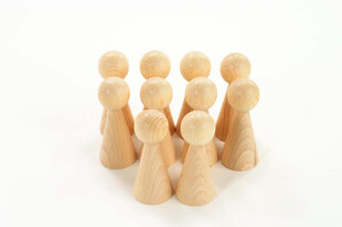 Деревянные фигурки - Pk10 Commotion цена и информация | Развивающие игрушки | kaup24.ee