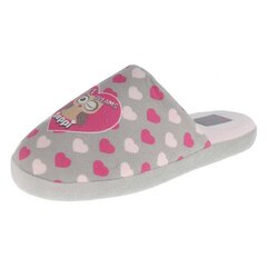 Тапочки для девочек Beppi Grey, серые цена и информация | Детские тапочки, домашняя обувь | kaup24.ee