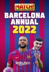 Official Match! Barcelona Annual 2023 hind ja info | Tervislik eluviis ja toitumine | kaup24.ee