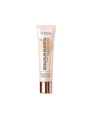 L'Oreal Paris Bonjour Nudista BB Cream 30 ml, 01 Light hind ja info | Näokreemid | kaup24.ee