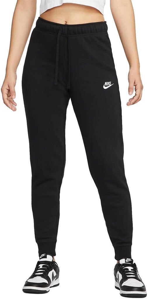 Nike naiste dressipüksid SW CLUB FLC MR PANT TIGHT, must hind ja info | Naiste spordiriided | kaup24.ee