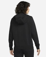 Nike naiste dressipluus NSW CLUB FLC FZ HOODIE STD, must цена и информация | Женские толстовки | kaup24.ee