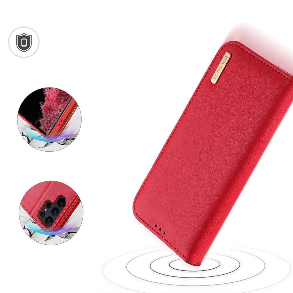 Dux Ducis Hivo case Samsung Galaxy S23 Ultra red hind ja info | Telefoni kaaned, ümbrised | kaup24.ee