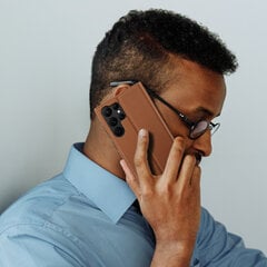 Чехол Dux Ducis Skin X2 для Samsung Galaxy S23, коричневый цена и информация | Чехлы для телефонов | kaup24.ee