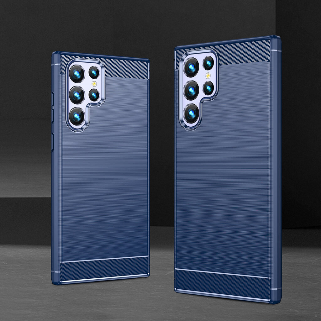Carbon Samsung Galaxy S23 Ultra blue цена и информация | Telefoni kaaned, ümbrised | kaup24.ee