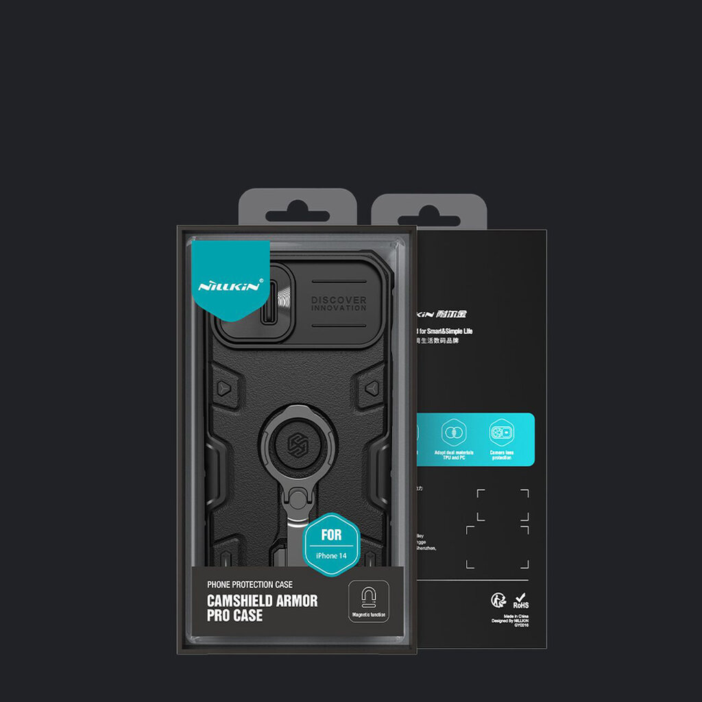 Nillkin CamShield Armor Pro Magnetic iPhone 14 Magnetic MagSafe blue hind ja info | Telefoni kaaned, ümbrised | kaup24.ee