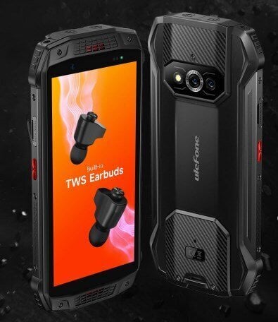 Ulefone Armor 15, Dual SIM, 6/128GB, Black цена и информация | Telefonid | kaup24.ee