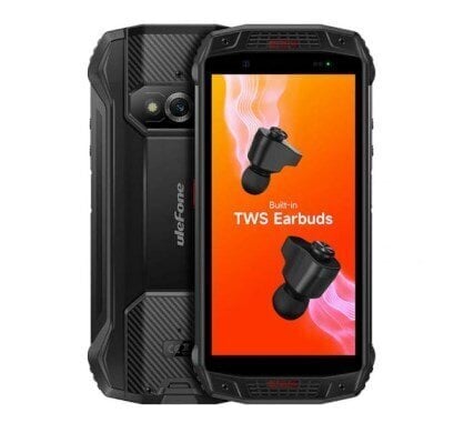 Ulefone Armor 15, Dual SIM, 6/128GB, Black цена и информация | Telefonid | kaup24.ee