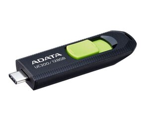 Adata Choice UC300 128GB Green USB 3.2 ACHO-UC300-128G-RBK/GN hind ja info | ADATA Arvutid ja IT- tehnika | kaup24.ee