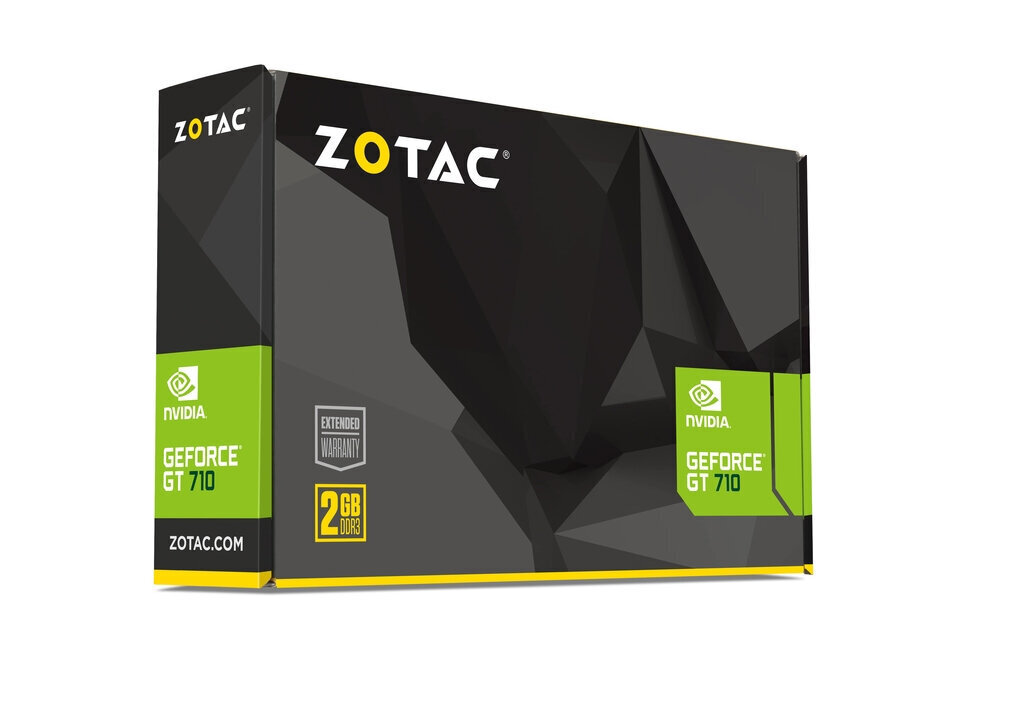 Zotac GeForce GT 710 2GB hind ja info | Videokaardid (GPU) | kaup24.ee