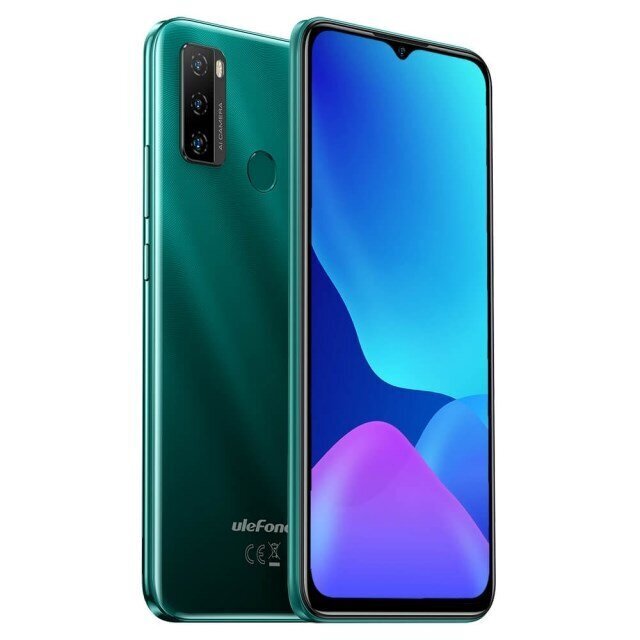 Ulefone Note 10P, Dual SIM, 3/128GB, Green цена и информация | Telefonid | kaup24.ee