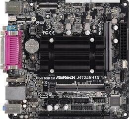 ASRock J4125B-ITX, Mini ITX, DDR4 (90-MXBCH0-A0UAYZ) цена и информация | Материнские платы	 | kaup24.ee