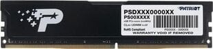 Patriot Signature Line, 32ГБ, DDR4, 2666MГц (PSD432G26662) цена и информация | Оперативная память (RAM) | kaup24.ee