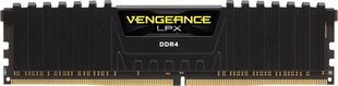 Corsair Vengeance LPX, 8ГБ, DDR4, 3000MГц (CM4X8GD3000C16K4D) цена и информация | Оперативная память (RAM) | kaup24.ee