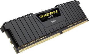 Corsair Vengeance LPX, 8GB, DDR4, 3000MHz (CM4X8GD3000C16K4D) hind ja info | Operatiivmälu (RAM) | kaup24.ee