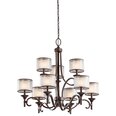 Rippvalgusti Elstead Lighting Lacey KL-LACEY9-MB