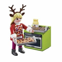 Сочлененная фигура Playmobil Special Plus 70877 Рождество Pastry Chef, 14 шт. цена и информация | Развивающий мелкую моторику - кинетический песок KeyCraft NV215 (80 г) детям от 3+ лет, бежевый | kaup24.ee