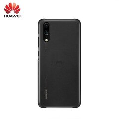 Mobiiltelefoni tagus Huawei, sobib Huawei P20 telefonile, must цена и информация | Huawei Телефоны и аксессуары | kaup24.ee