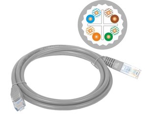 A-Lan, Cat6A UTP, 1 m hind ja info | Kaablid ja juhtmed | kaup24.ee