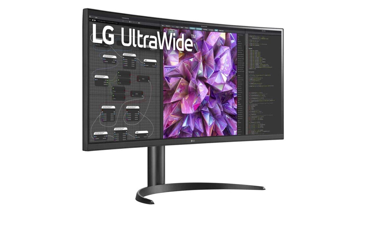 LCD 34" LG 34WQ75C Curved USBC цена и информация | Monitorid | kaup24.ee