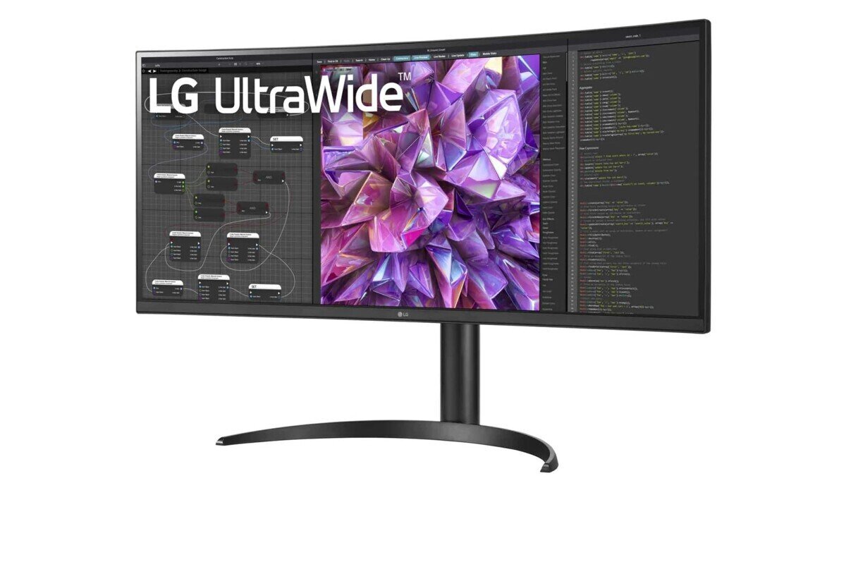 LCD 34" LG 34WQ75C Curved USBC цена и информация | Monitorid | kaup24.ee