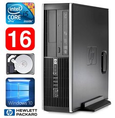 HP 8100 Elite SFF i5-650 16GB 250GB DVD WIN10 [refurbished] цена и информация | Стационарные компьютеры | kaup24.ee