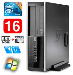 HP 8100 Elite SFF i5-650 16GB 240SSD+1TB DVD WIN7Pro [refurbished] цена и информация | Стационарные компьютеры | kaup24.ee