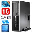 HP 8100 Elite SFF i5-650 16GB 240SSD+2TB DVD WIN10 [refurbished]