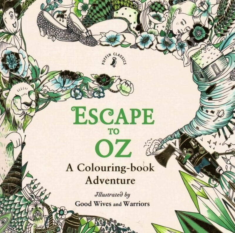 Escape to Oz: A Colouring Book Adventure цена и информация | Väikelaste raamatud | kaup24.ee