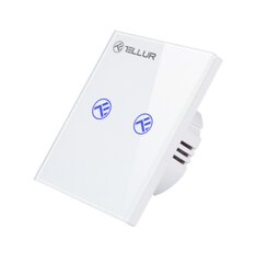 Tellur TLL331491 Smart WiFi switch, SS2N, 2 ports, 1800W hind ja info | Ruuterid | kaup24.ee