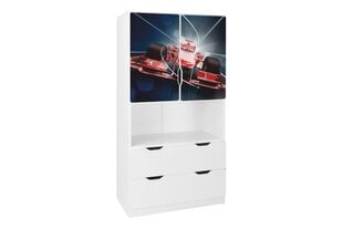 Шкаф Ami с дверцами 35, 45x80x160 см цена и информация | Полки для книг и игрушек | kaup24.ee