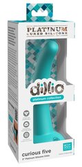 Dillio Platinum peenise imitatsioon Curious Five, sinine hind ja info | Dildod | kaup24.ee