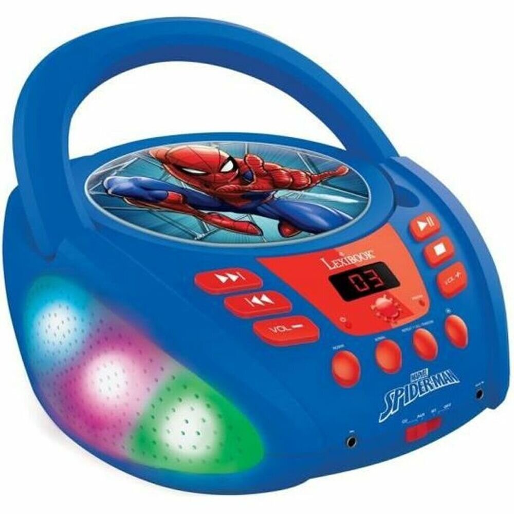 Cd/mp3 mängija lexibook rcd109sp spider-man hind ja info | MP3-mängijad, MP4-mängijad | kaup24.ee