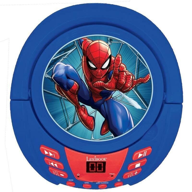 Cd/mp3 mängija lexibook rcd109sp spider-man hind ja info | MP3-mängijad, MP4-mängijad | kaup24.ee