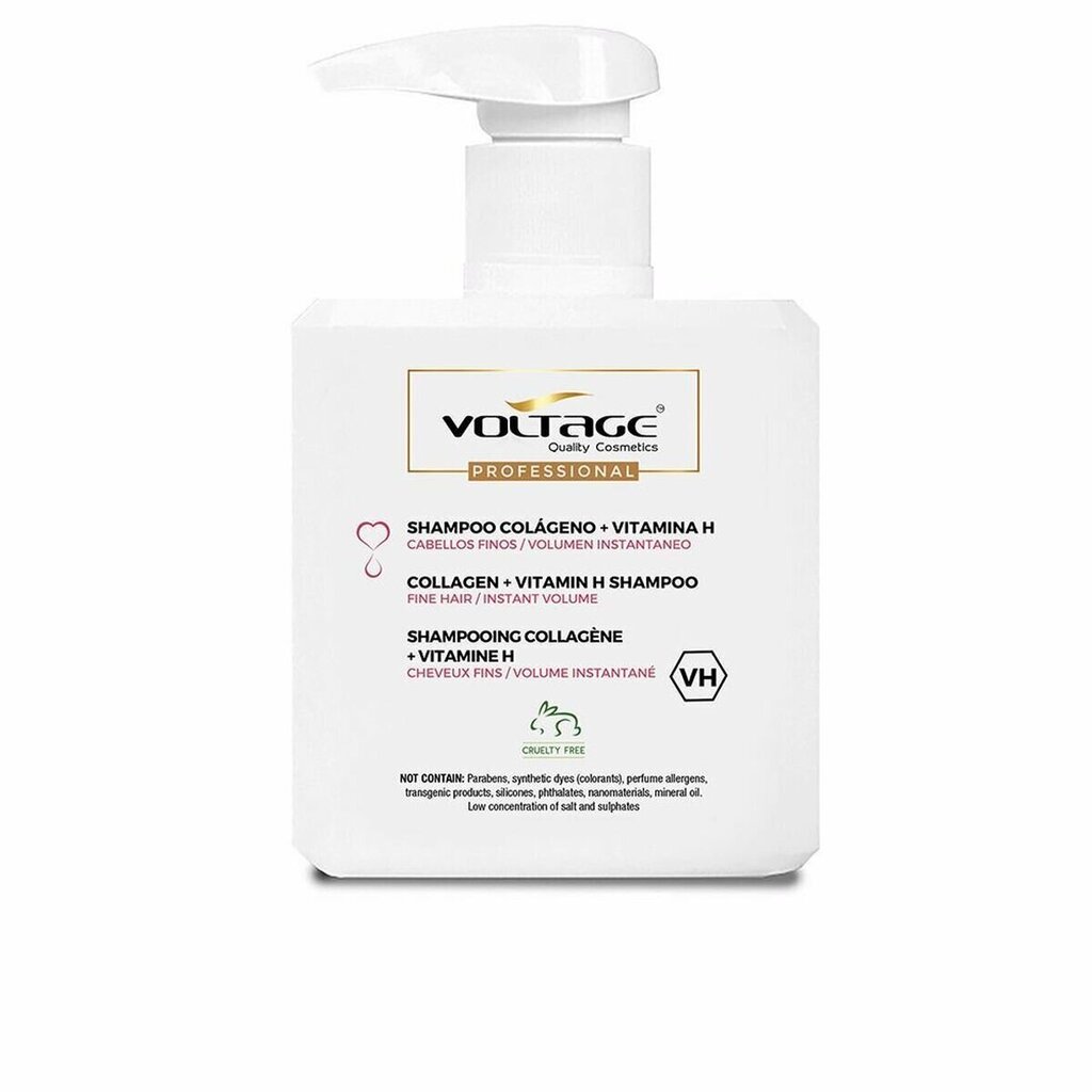 Šampoon Voltage Kollageeniga, 500 ml hind ja info | Šampoonid | kaup24.ee