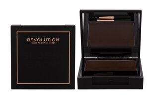Kulmugeel Makeup Revolution London Glossy Brow Medium, 5g hind ja info | Ripsmetušid, lauvärvid, silmapliiatsid, seerumid | kaup24.ee