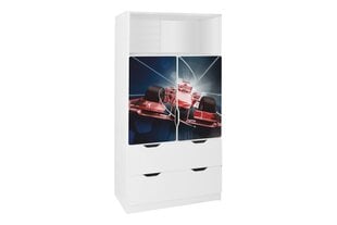 Шкаф Ami с дверцами 35B, 45x80x160 см цена и информация | Полки для книг и игрушек | kaup24.ee