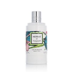 <p><b>Лосьон для тела L'occitane Herbae (250 ml)</b> - это качественный продукт, предназначенный для требовательных людей, которые заботятся о своем имидже и ищут лучшую косметику, чтобы подчеркнуть свою красоту. Если вы один из них, то продукты <b>L'occitane на 100% оригинальные</b> созданы для вас. </p><br><ul><li>Мощность: 250 ml</li><li>Тип: Body Milk</li><li>Название аромата: Herbae</li></ul> цена и информация | Кремы для лица | kaup24.ee