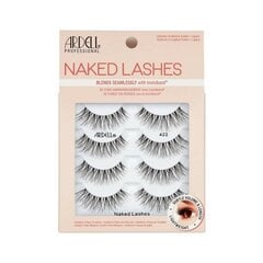 Накладные ресницы Ardell Naked Lashes 422 (4 шт.) для естественного вида, черные цена и информация | Накладные ресницы, керлеры | kaup24.ee