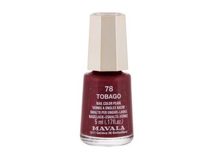 Mavala Mini Color Pearl - Nail polish 5 ml 78 Tobago #8A1A40 цена и информация | Лаки для ногтей, укрепители для ногтей | kaup24.ee