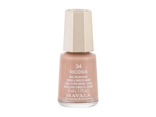 Mavala Mini Color Pearl - Nail polish 5 ml 34 Nicosia #EECEC3 цена и информация | Лаки для ногтей, укрепители для ногтей | kaup24.ee